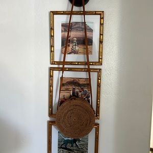 Like new Rattan purse